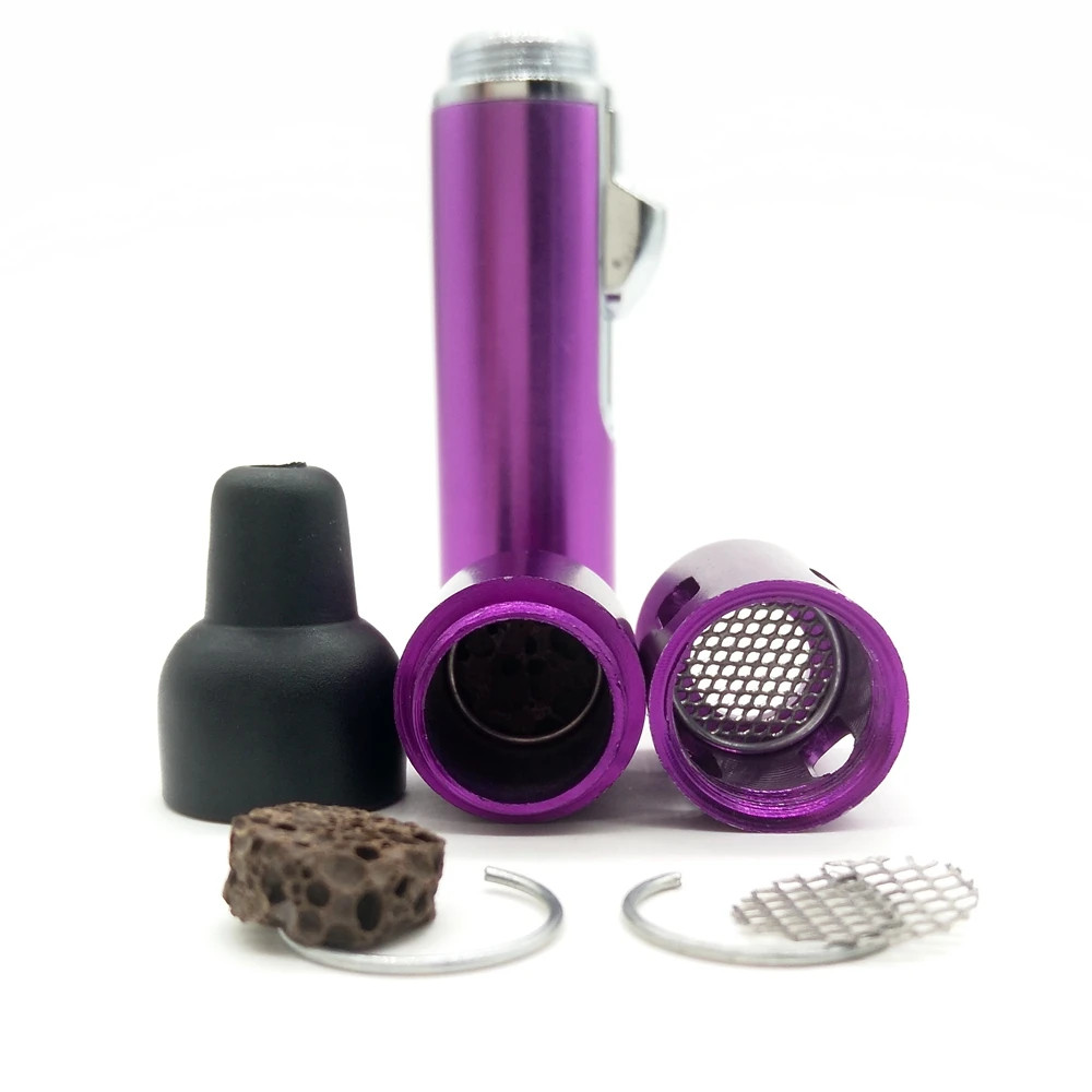 5 шт. вейп с вулканическим камнем для сигарет курения металлическая трубка сухих