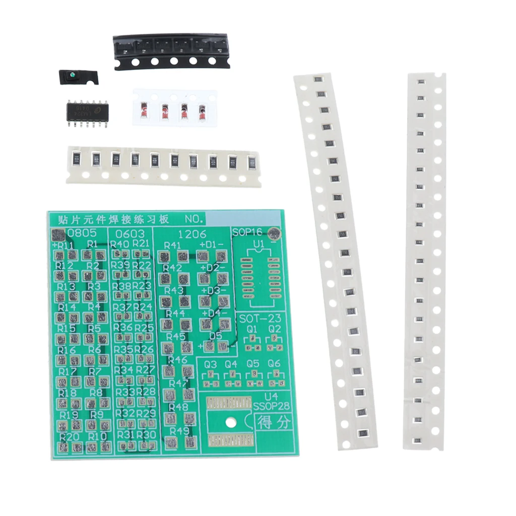 Рабочее напряжение: 3-12 В SMD SMT компонент сварочный практический Совет Комплект
