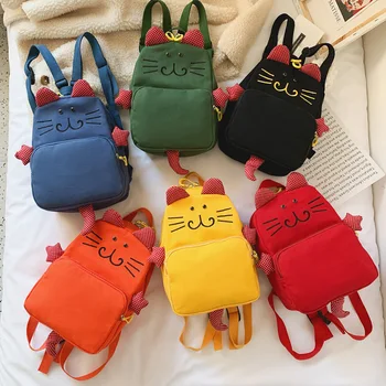 

2020 Cartoon Canvas Children Backpacks Toddler Kindergarten Schoolbag Kids Backpack Children School Bags Girls Boys Backpacks