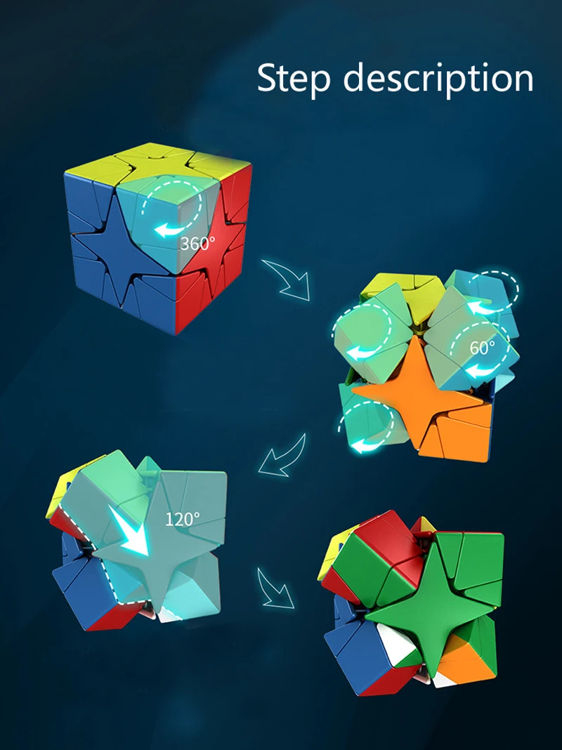 MeiLong странная форма Cubo Magico профессиональная головоломка образование без наклеек кубик антистресс игра Детские игрушки для взрослых