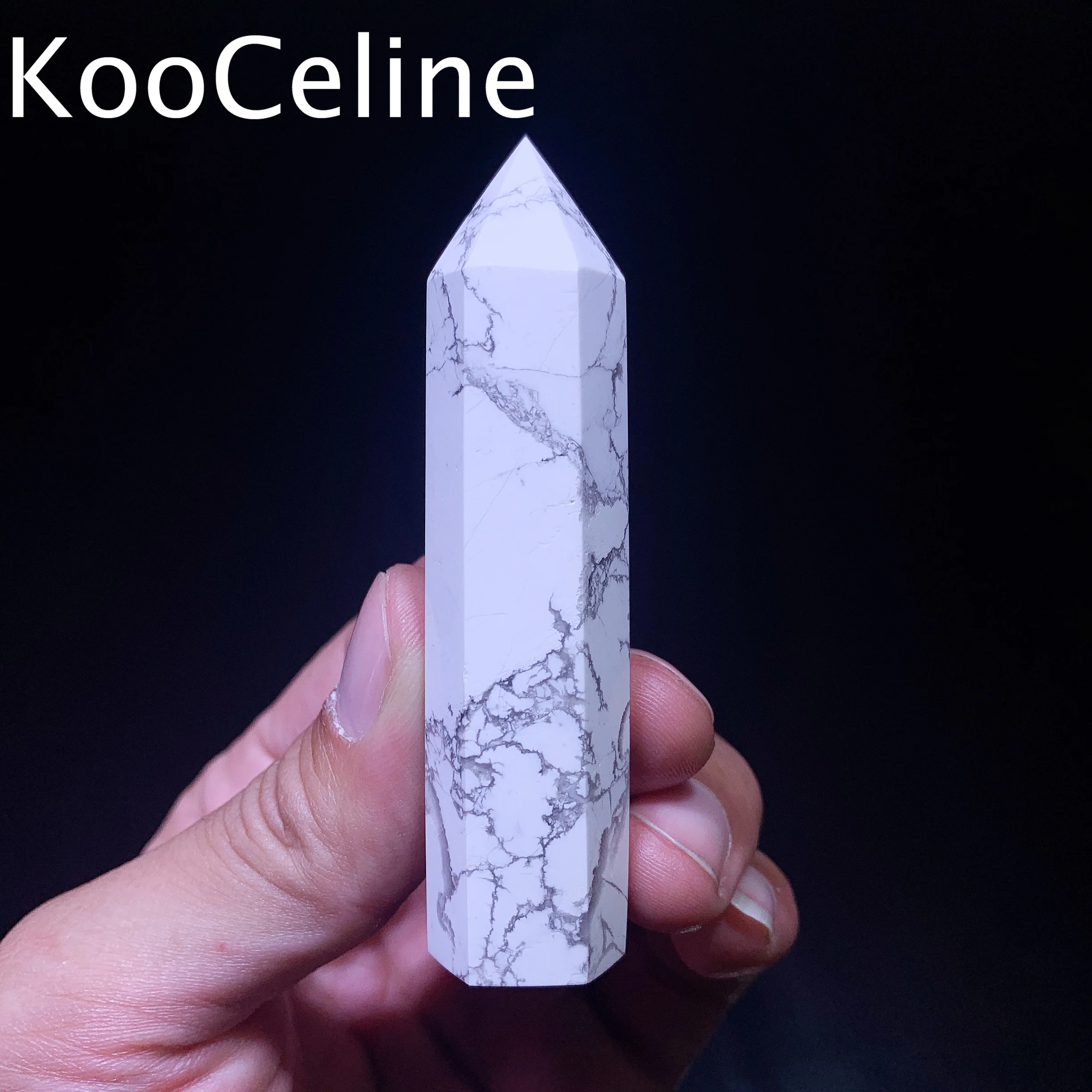 Природный Кварц 70-200 г башня Howlite точка свободной формы Искусственный драгоценный