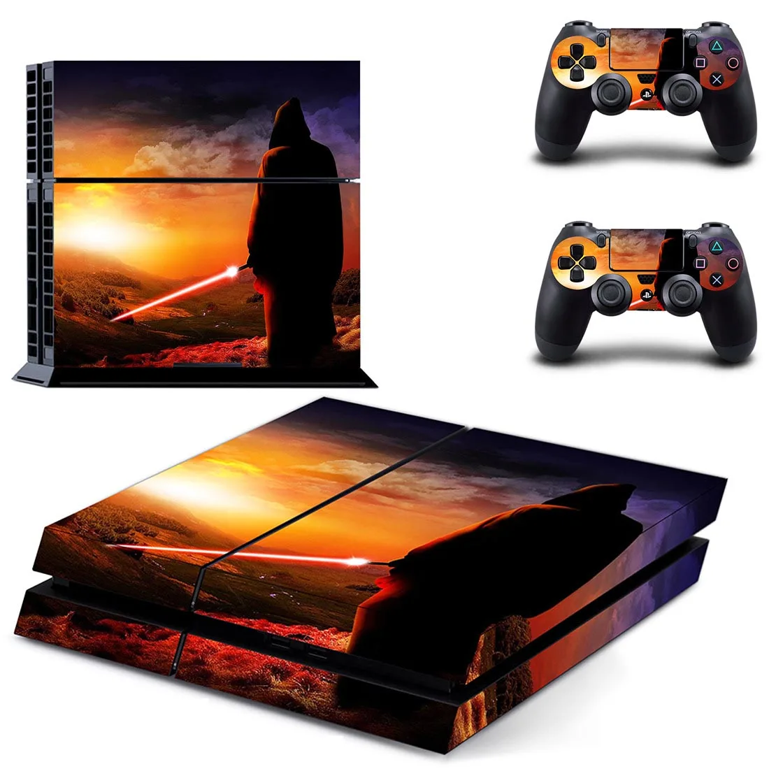 Star Wars Play station 4 наклейки s, PS 4 виниловые Наклейка для PS4 Pegatinas Adesivo для консоли playstation 4 и 2 контроллера