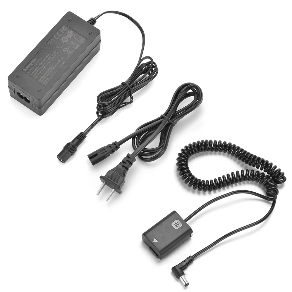 Kingma Np-fw50 Manequim Bateria ac Fonte de Alimentação Adaptador para Sony Alpha Zv-e10 7sii A7s A7sm2 A7m2 A7r A7rm2 A6100 A6400 A6500 A6000 - Image 6