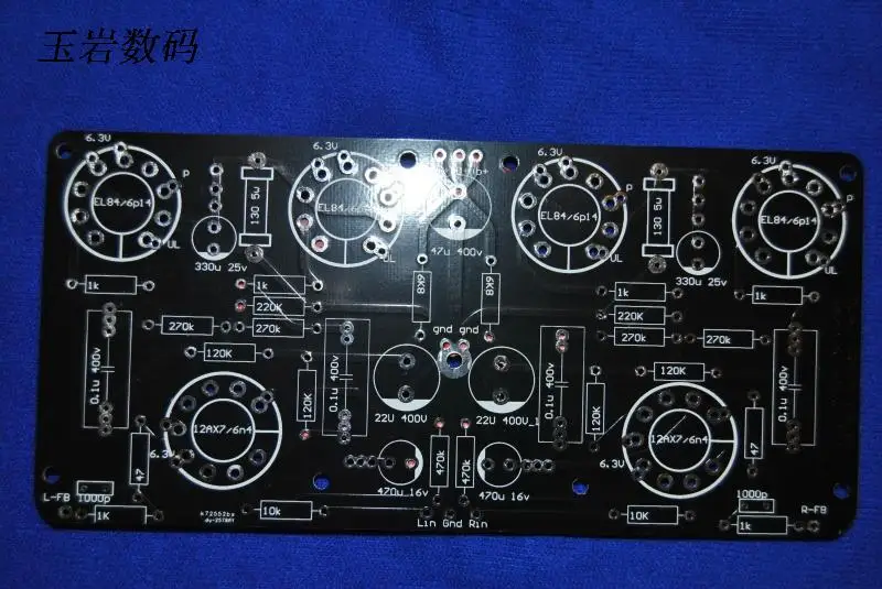 12AX7-EL84 6P14 Push-Pull Tube Amplifier PCB | Электроника