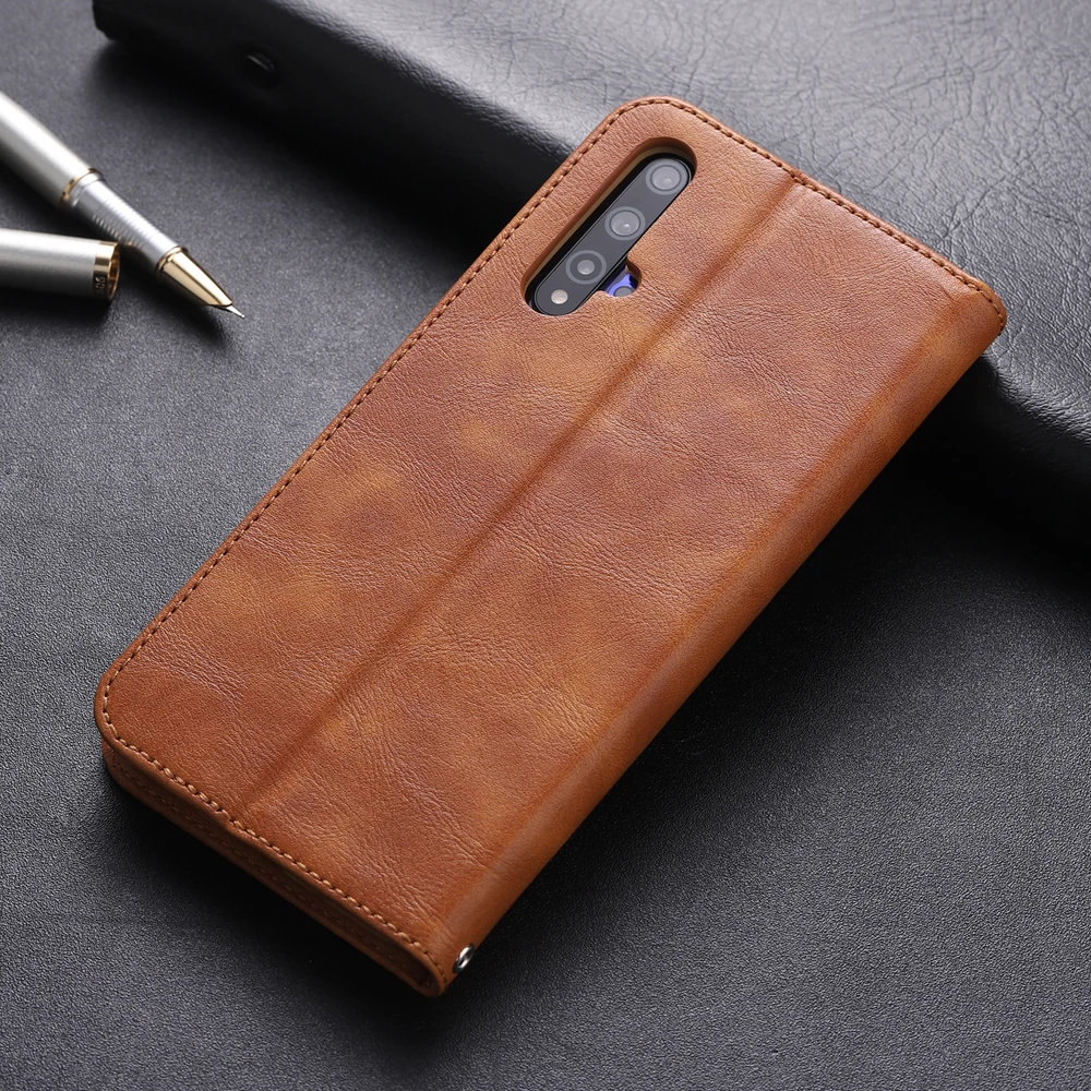 Чехол для huawei Honor 20 Pro с магнитной подставкой, кожаный бумажник, флип-чехол, чехол для huawei Honor 20, Fundas Coque