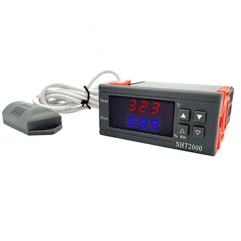 

Intelligent digital display temperature and humidity controller heating and breeding greenhouse temperature humidity control