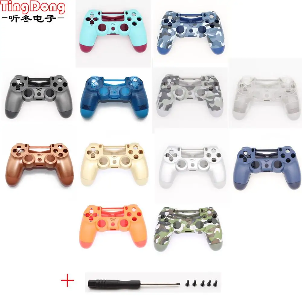 Сменный корпус Оболочка Чехол для Playstation 4 Pro контроллера PS4 JDS 040 JDM Верхняя Нижняя оболочка|Чехлы| |