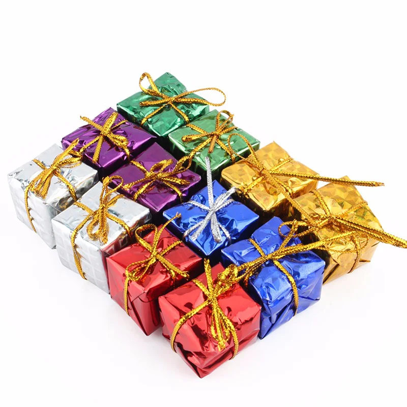 

24 шт., декоративные подвесные украшения для рождественской елки