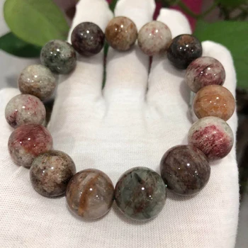 

Meihan Free shipping (15beads/set/70g) 15-15.8mm Brazil colorful phantom smooth round crystal for jewelry making