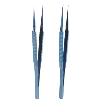 

Titanium Alloy Tweezers Professional 0.15mm Edge Fingerprint Fly Line Curned Straight Tip Tweezers Phone Repair Maintenance Tool