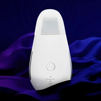 

Ultrasonic Ion Skin Scrubber Blackhead Dirt Remove Exfoliation Facial Skin Peeling Extractor Handhold Beauty Equipment Gadgets