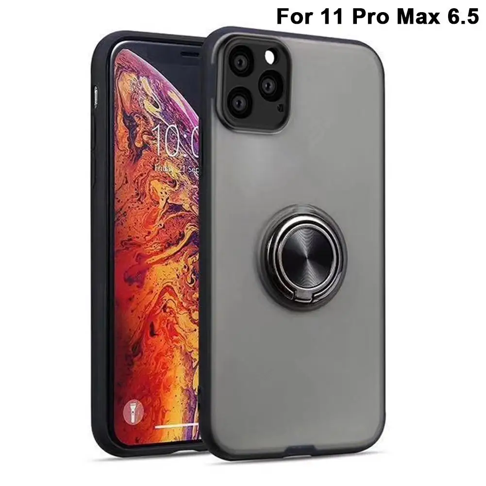 Матовый ручной силиконовый чехол для телефона для IPhone Apple 11 Xs MAX Чехол-держатель Матовый ручной чехол для телефона - Цвет: For 11 Pro Max 6.5