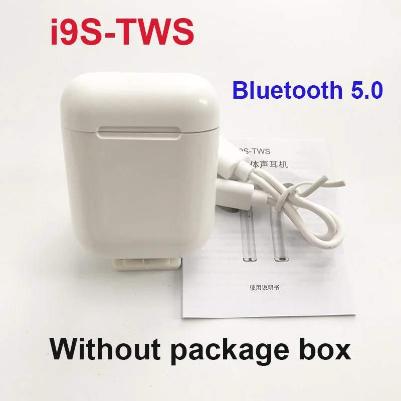 I14, i12, tws, беспроводные наушники, i9s, i11, tws, Bluetooth 5,0, наушники, Auriculares, наушники, беспроводные гарнитуры для Android, xiaomi i - Color: i9s no package box