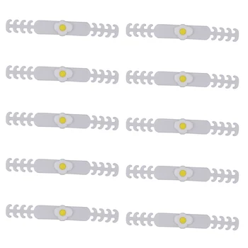 

10pcs Durable Portable Convenient Practical Cute Cartoon Mask Accessories Mask Band Adjustment Buckle Mask Ropes Hook