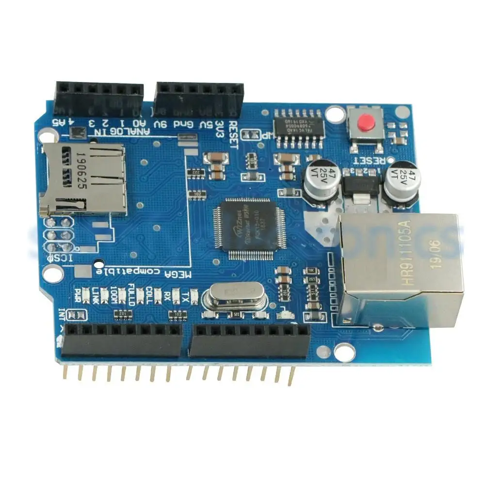 UNO Shield Ethernet Shield Wiznet W5100 R3 UNO Mega 2560 1280 328 UNO R3 W5100 макетная плата для Arduino Micro SD Card one