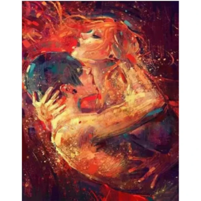 Paint Numbers Couples Picture  Paintings Painting Numbers Sex - Abstract  Oil - Aliexpress