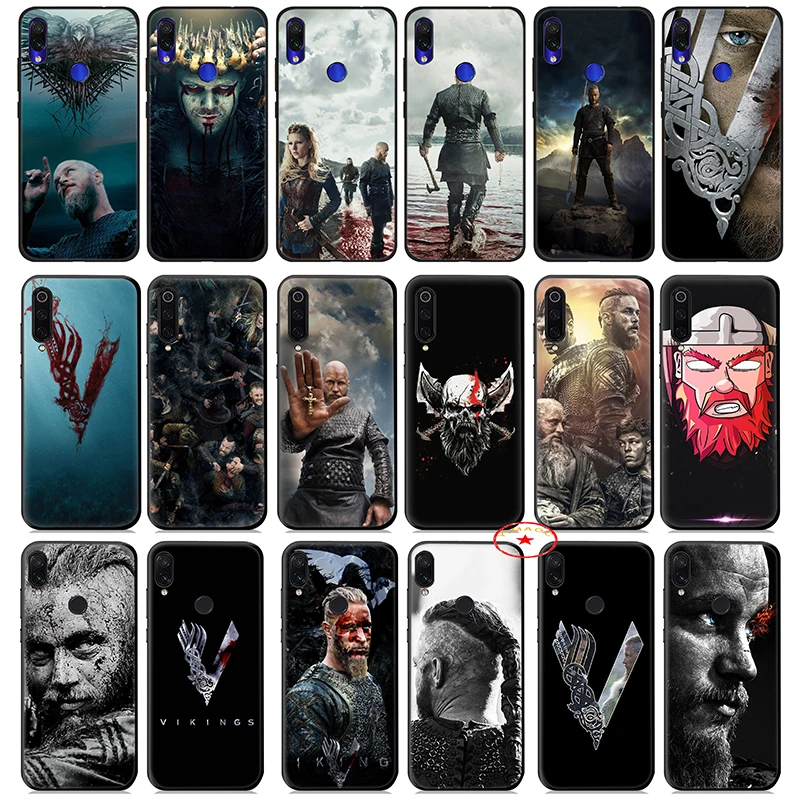 Vikings Tv Shows Soft Case for Xiaomi Mi A1 A2 A3 8 9 Se Lite 9T Pro Max 3 Mia1 Mia2 MiA3 Pocophone F1 |