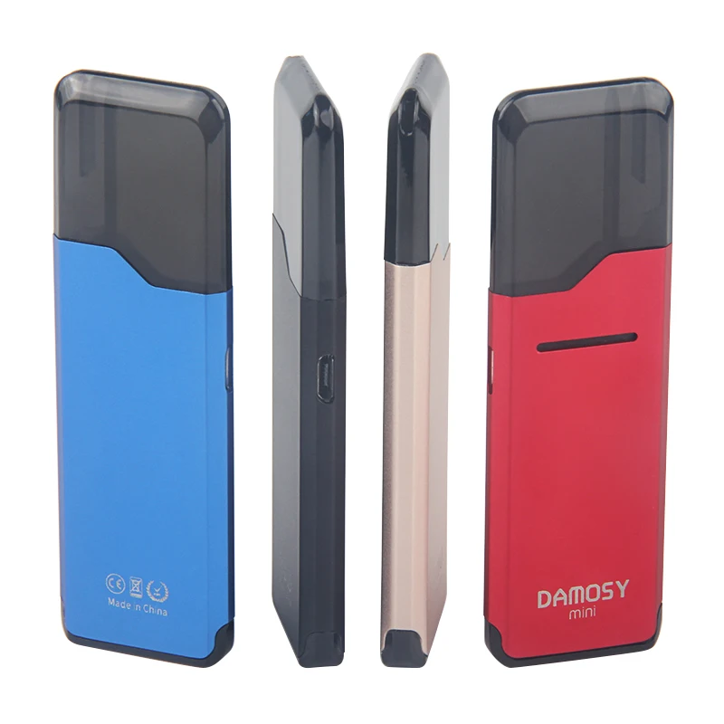 Оригинальный мини электронная сигарета наборы Damosy комплект pods система vape