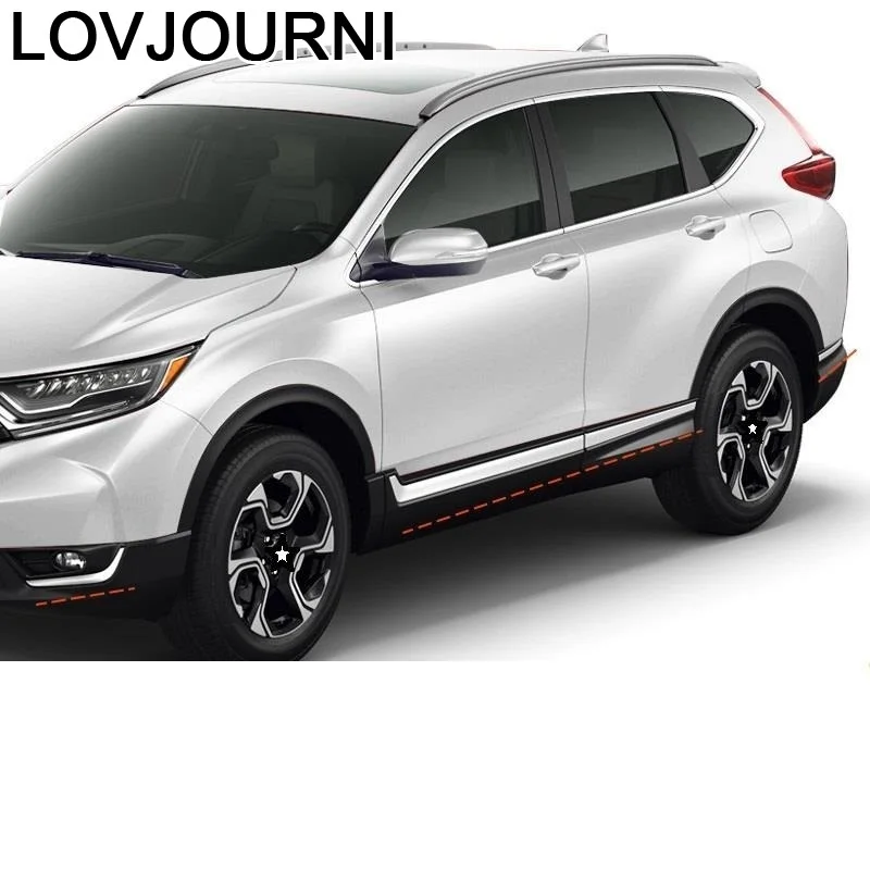 

Car Body Exterior Automovil Chromium Decorative Automobile Bright Sequins Parts Sticker Strip Protecter Trim 19 FOR Honda CRV