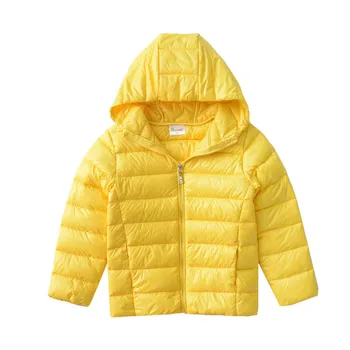 

Korean-style CHILDREN'S down Jacket Childrenswear Lightweight Hooded down Feather Coat Winter BOY'S GIRL'S down Coat