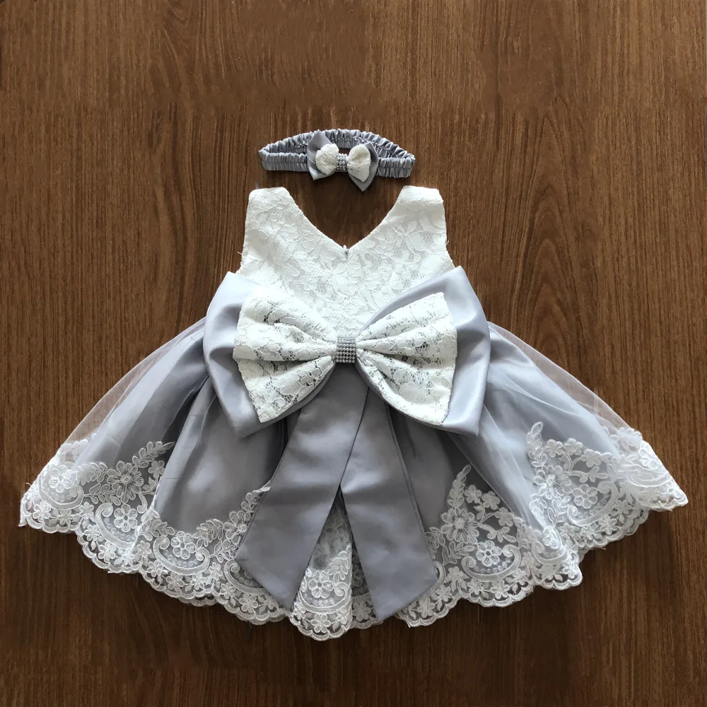 Baby Girls Clothing Dress Flower Christening Gowns Baptism Clothes
