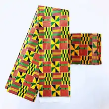 Китенге в Африканском принте шелкового материала мягкий Анкара принты 2 ярдов шифон соответствующие 4 ярдов шелк