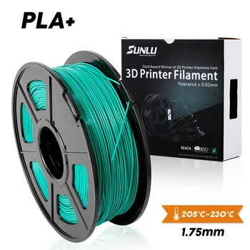 

SUNLU PLA plus 1.75mm 3d printing plastic PLA filament abs 1kg for FDM 3d printer anycubic 3d-pen sublimacion fila blanks