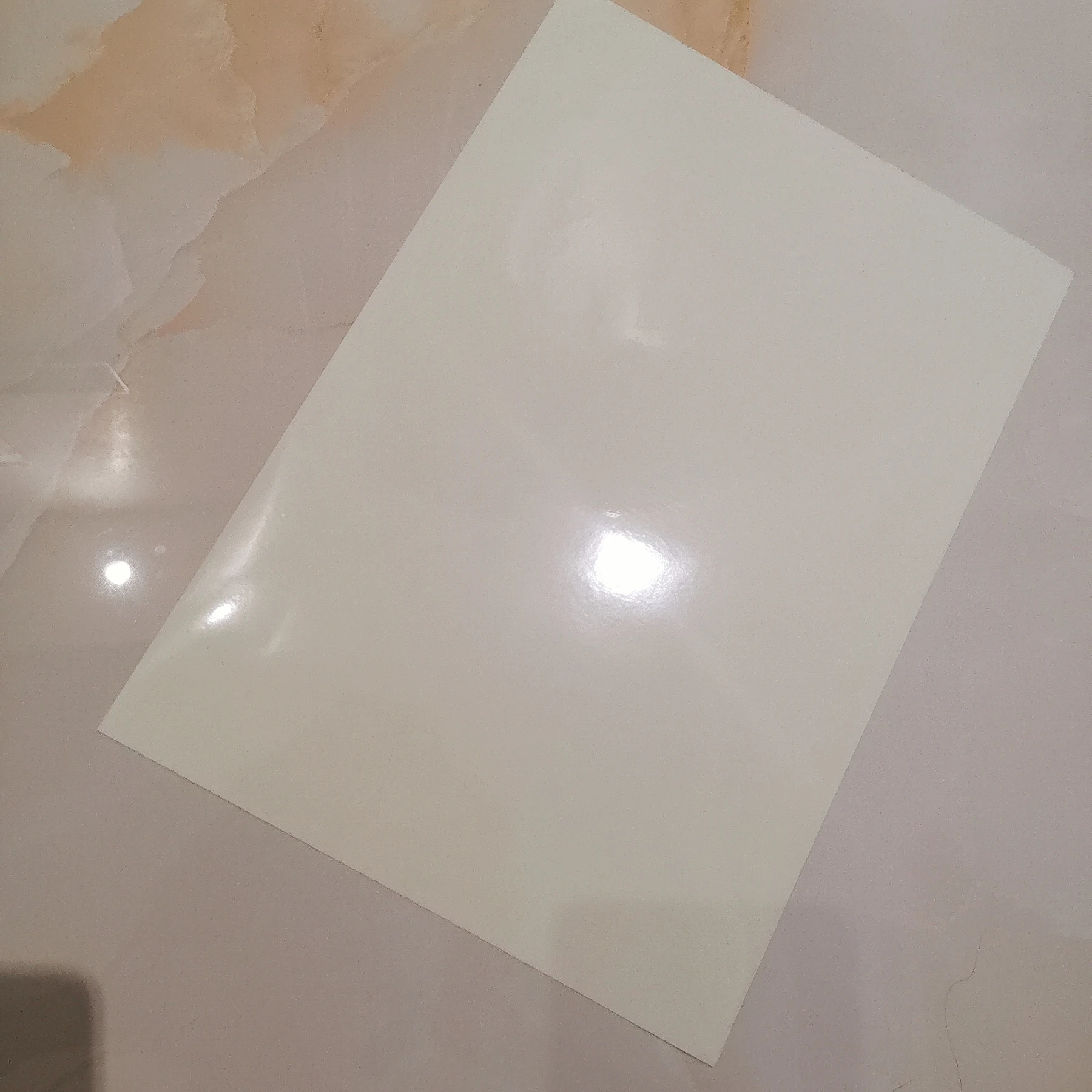 새로운 천으로 다이아몬드 스타일 라미네이터 기계 사진 용지 DIY 카드 297x210mm 50 시트/가방에 대한 콜드 라미네이팅 필름