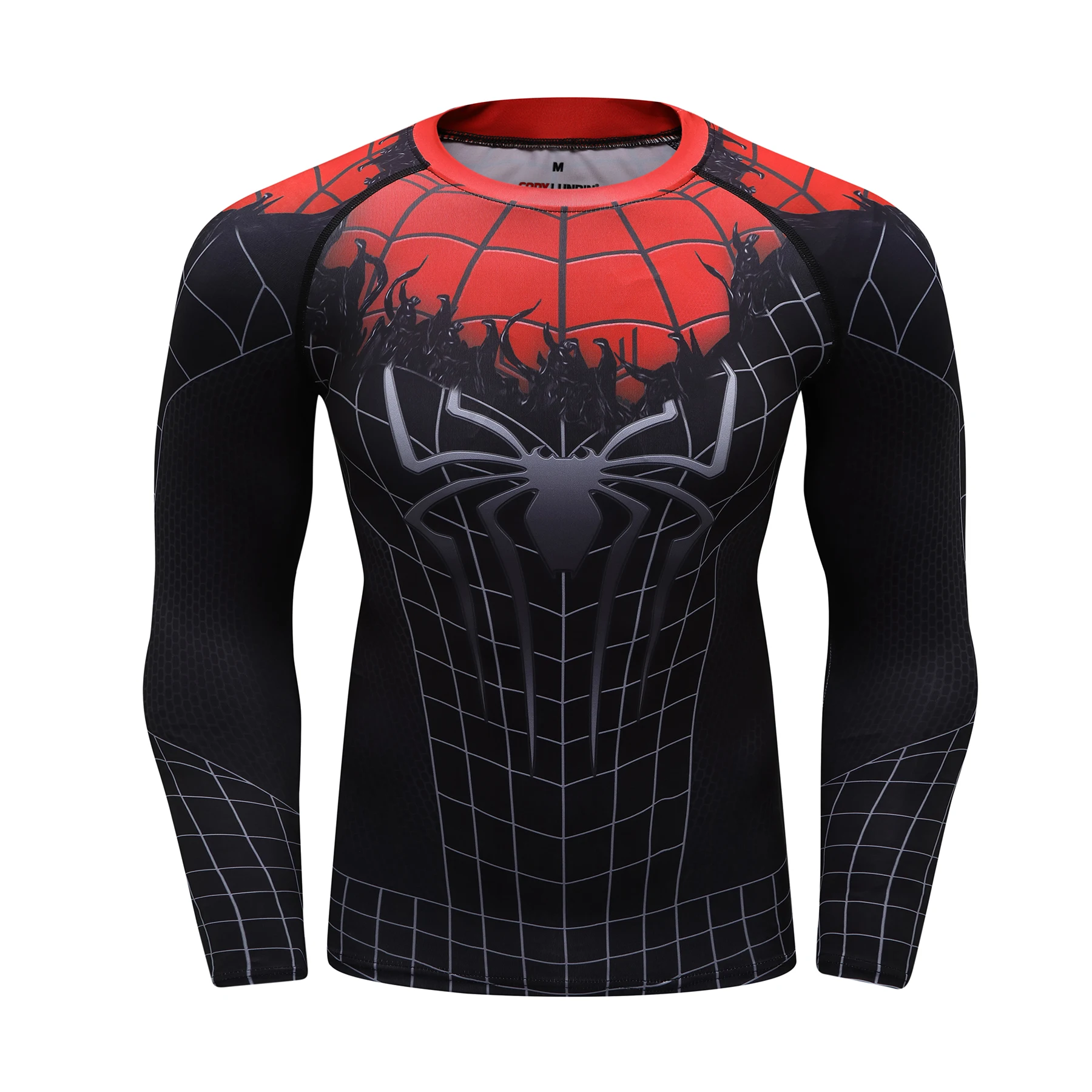 Новая компрессионная рубашка Рашгард спортивная рубашка Мужская принт косплей футболка Человек-паук футболка для занятий спортом прилегающие быстросохнущие лосины для бега рубашка мужская