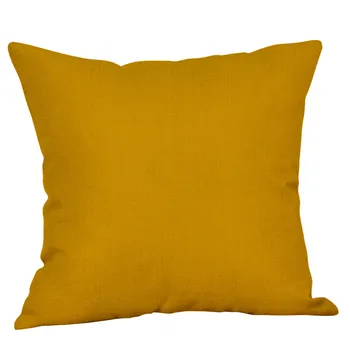 

pillow case Mustard Pillow Case Yellow Geometric Fall Autumn Decorative аниме подушка free delivery D5