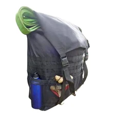 Герметичная долговечная шина для хранения мусорных мешков, переносные аксессуары, автомобильный подвесной открытый запасной мусорный мешок, мягкий для джипа