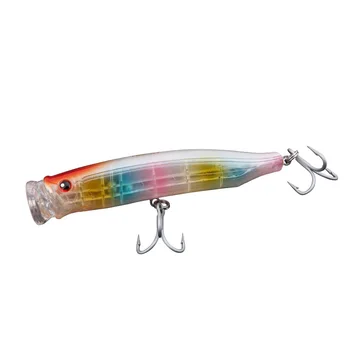 

New Arrival NOEBY Popper Fishing Lures 100mm 19.5g Top Water Action Hard Lures Fishing Tackle NBL9246