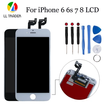 

Black AAA Assembly Replacement LCD For iPhone 8 7 6s 6 Plus 5s LCD Screen Touch Display For iPhone 8g 7g 6s 6g Digitizer Touch