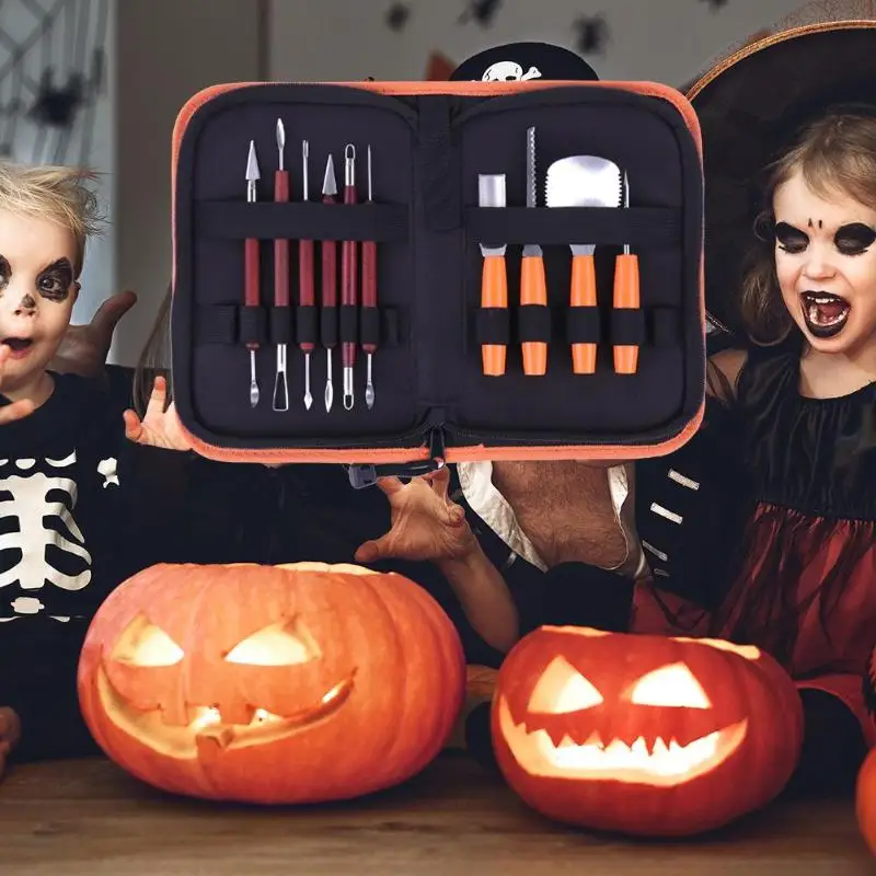 1 комплект ручная резьба ручной инструментальной Хэллоуин Тыква Резьба резак