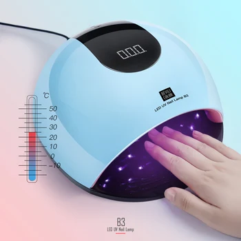 

Newly 1 Pcs UV LED Nail Dryer Lamp Curing Light 80W Gel Polish Sensor Manicure Tool CLA88