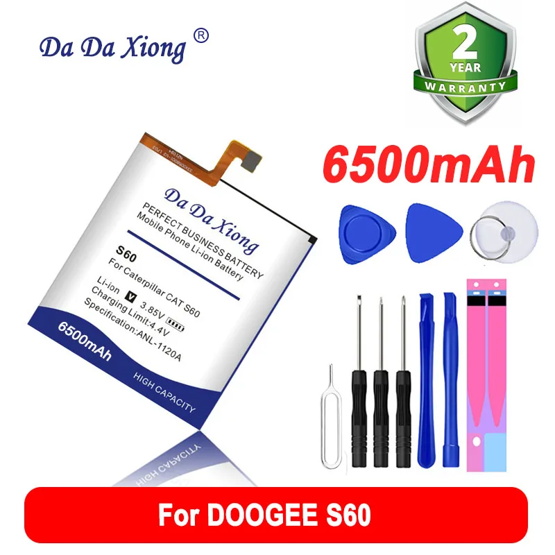 6200Mah Per Caterpillar Cat S60 App-12F-F57571-Cgx-111 Batteria + Strumenti