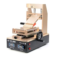 110 В/220 В 3 в 1 Вакуумный ЖК-экран сепаратор и подогреватель& ОСА клей поляризатор удалить экран сотового телефона ремонт машины