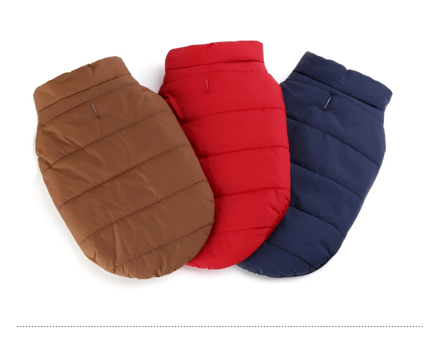 Зимняя одежда для собак для больших собак, теплый жилет, куртка, пальто, Плотная хлопковая ткань с маленьким, средним, большим лабрадором, костюмы для домашних животных