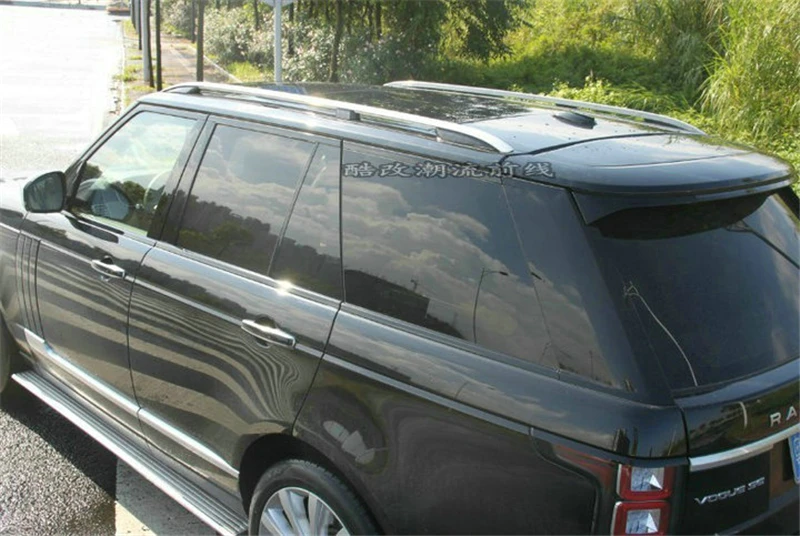 Для крыши стеллажи для выставки товаров Чемодан барная стойка для Land Rover Range Rover 2013 15 Высокое качество алюминиевого сплава автомобильный аксессуар