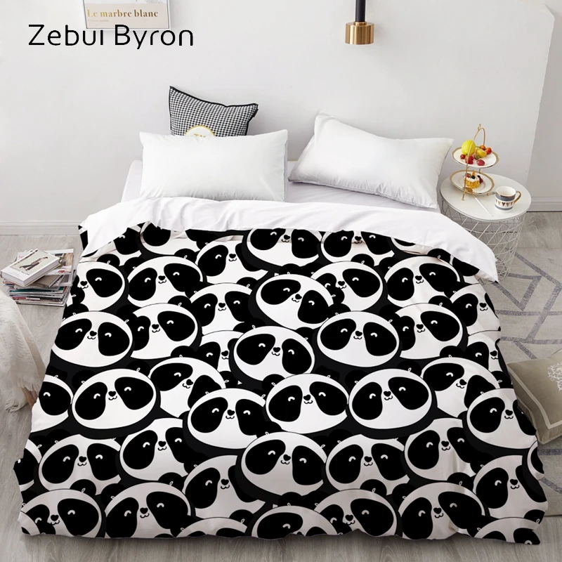 panda comforter baby