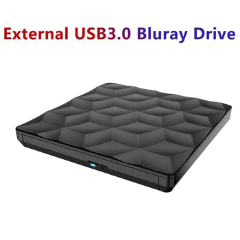 

USB3.0 Bluray Drive External CD DVD Burner 3D Type-C BD CD DVD Player for Laptop Desktop Mac OS Windows XP 7 8 10