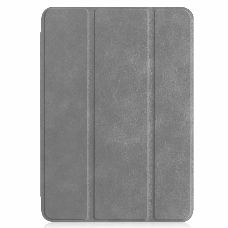 Чехол для iPad mini с держателем карандаша из искусственной кожи прозрачная задняя защитная крышка для iPad Mini 5 Case A2133 7,9'' - Цвет: Gray