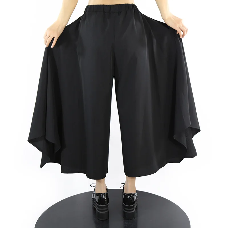 Ladies Wide Leg Pants Spring And Autumn New Japanese Retro Fashion Thin Dark Casual Super Loose Pants