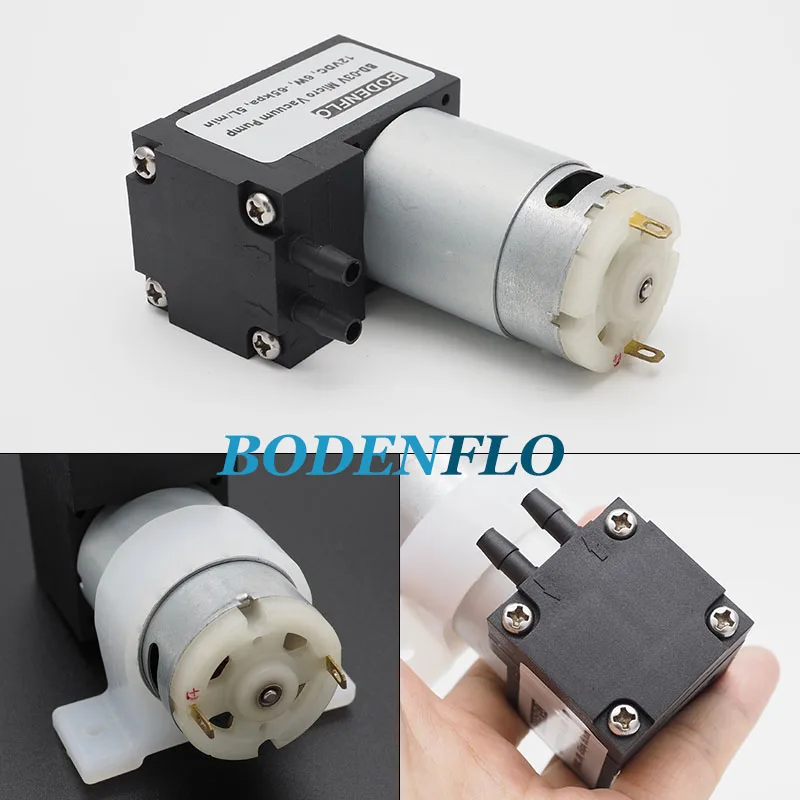 min 300kpa bombas de diafragma de sucção de alta pressão com suporte