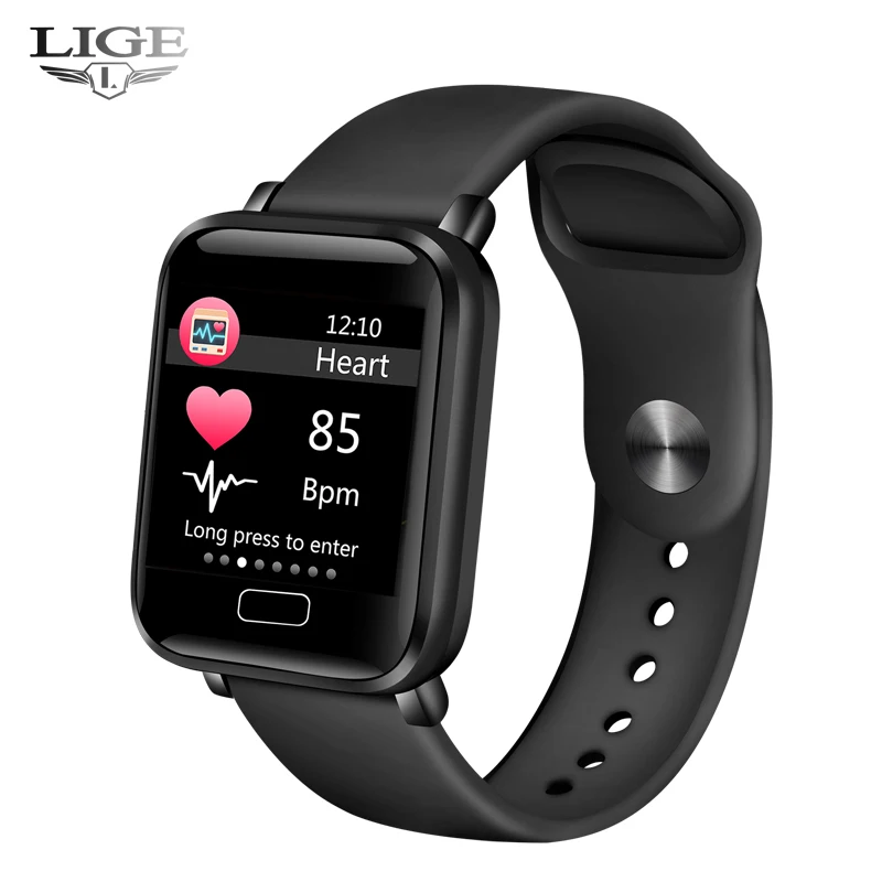 Новые Модные Смарт часы IP67 Водонепроницаемый пульсометр Спорт Фитнес браслет