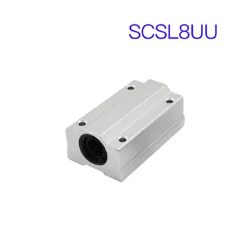 

4PCS SCS8LUU Linear Motion Ball Bearing Block Slide Bushing CNC Router for 3D Printer Shafts Rod Printing Machine Parts