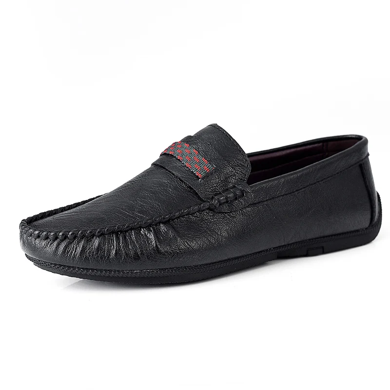 

New 2019 Casual Shoes For Men Spring Summer Breathable Flats Shoes Comfortable Light Weight Slip-on Loafers Shoes Men *2110