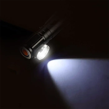 

NEWKBO LED Flashlight 3 Adjustable Modes Light with USB Port Waterproof Lamp for Camping and Other Outdoor Activities