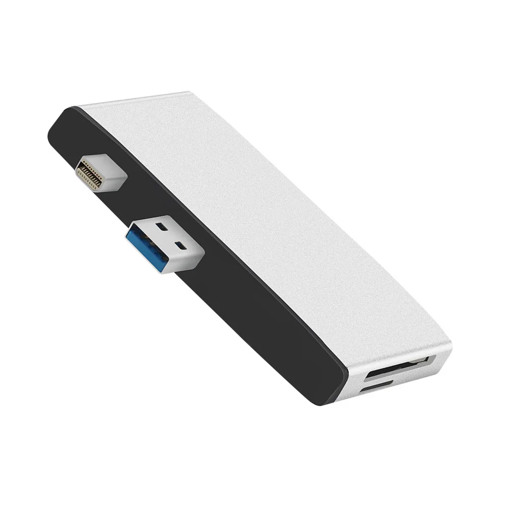USB 3,0 концентратор для microsoft Surface Pro док-станция для расширения 4K HDMI адаптер