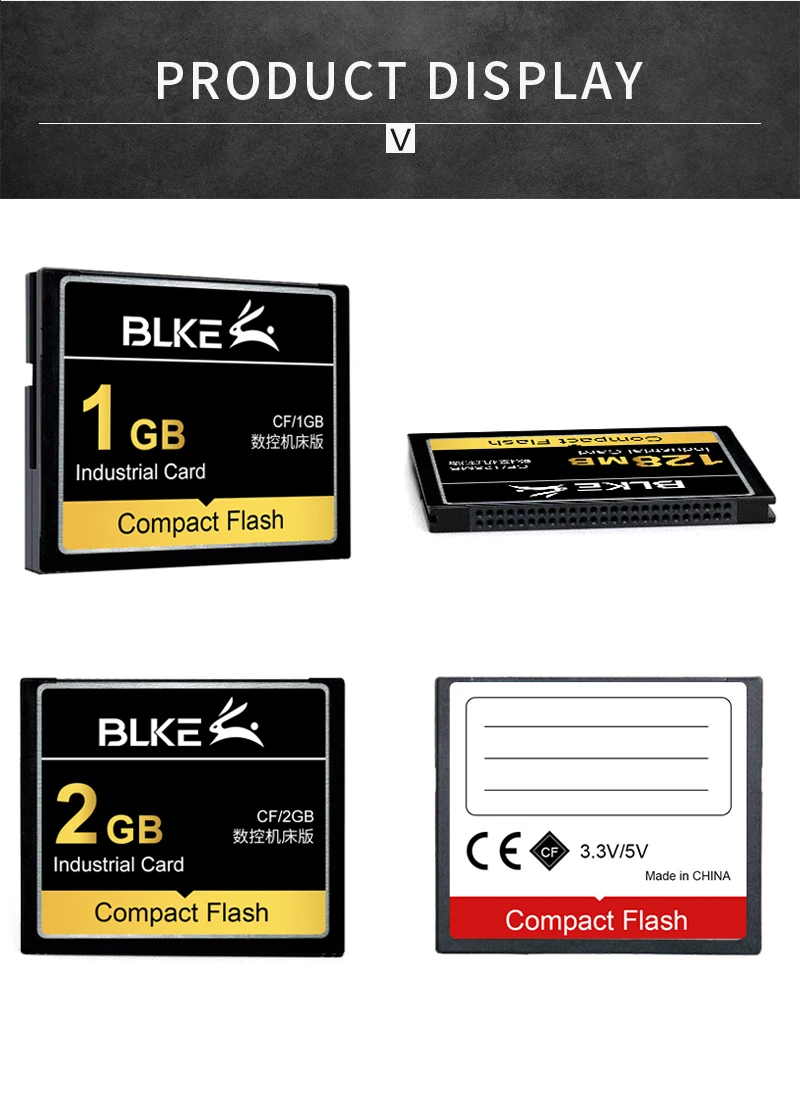 Комплект из трех предметов BLKE CF card+ CF адаптер+ кардридер Compact Flash card 4G 2G 1G 512M 256M 128M для станка/CNC/Fanuc